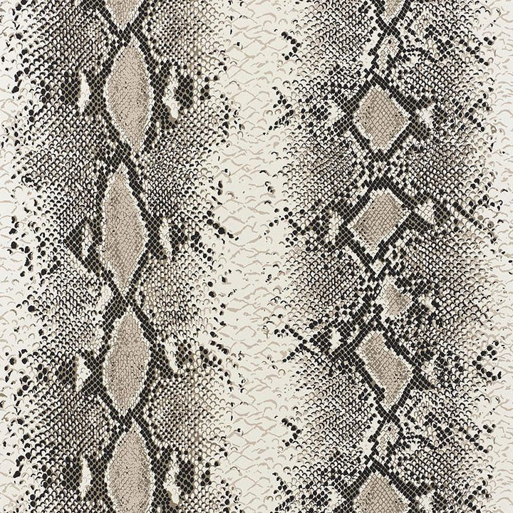 Snake Charmer Cinder 5008180 by Schumacher Designer Wallpaper Animal Prints & Wovens 27.0" - Swanky Fabrics -