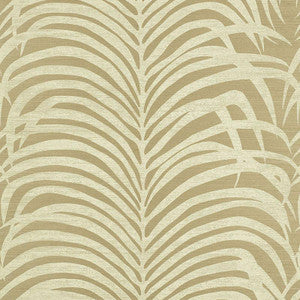 Schumacher Wallpaper Zebra Palm Sisal Sage 5008223