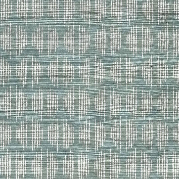 Ovington Sisal Mineral 5008273 by Schumacher Designer Wallpaper Aunaturel 33.38" - Swanky Fabrics -