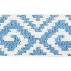 Schumacher Trim Fillmore Tape Sky 70603