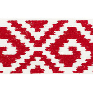 Schumacher Trim Fillmore Tape Red 70605