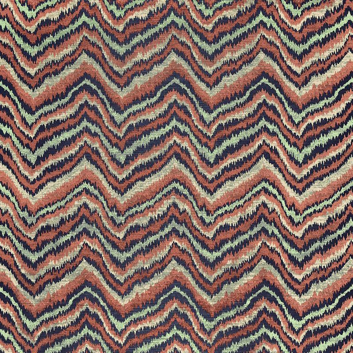 Flame Sisal Cha-Cha 5006082 by Schumacher Designer Wallpaper Celerie Kemble 8.5" - Swanky Fabrics -