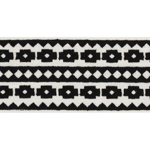 Schumacher Trim Talitha Tape Black 70642
