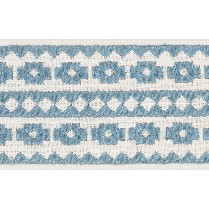 Talitha Tape Sky 70643 by Schumacher Designer Trim Couture Trims - Swanky Fabrics -