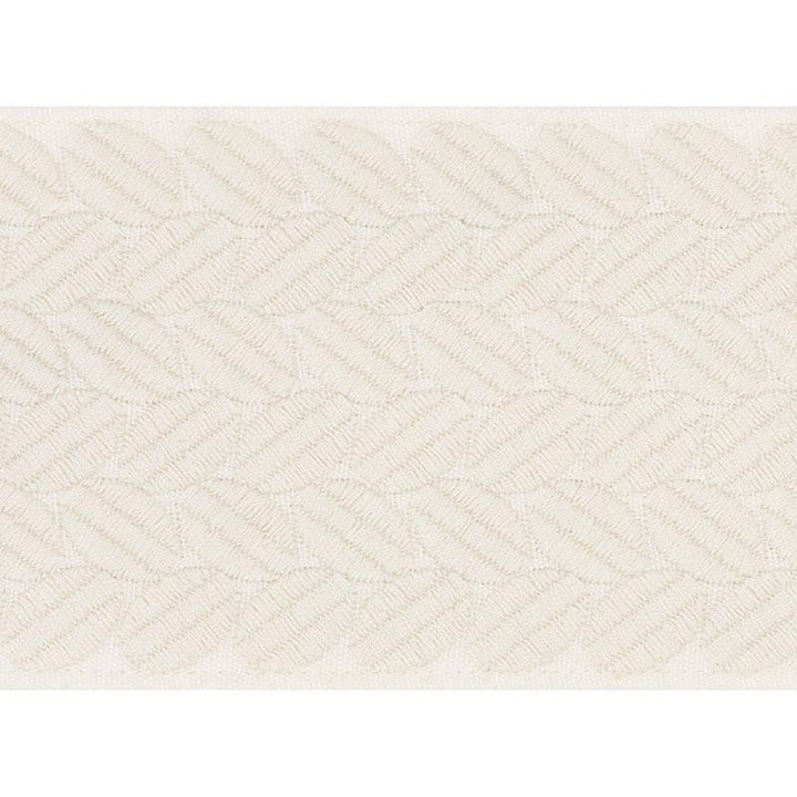 Berkeley Tape Wide Ivory 70650 by Schumacher Designer Trim Happy Together Ii 1.0" - Swanky Fabrics -