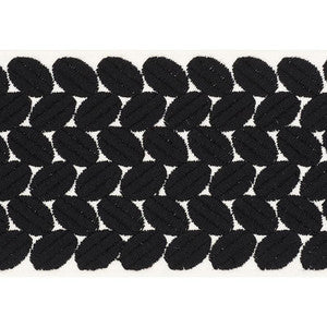 Schumacher Trim Berkeley Tape Wide Black 70656