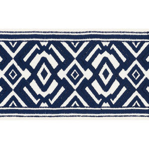 Schumacher Trim Avalon Tape Blue 70664
