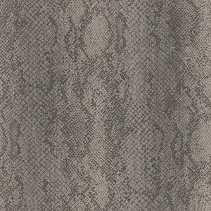 Schumacher Wallpaper Cody Snakeskin Smoke 5006232