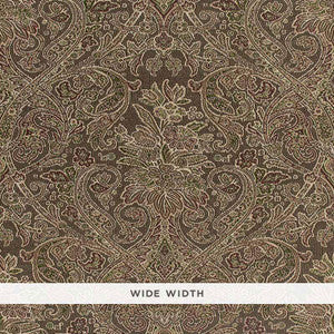 Schumacher Wallpaper Sinclair Paisley Ash 5006252