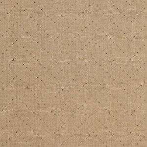 Schumacher Wallpaper Colton Chevron Natural / Bronze 5006281