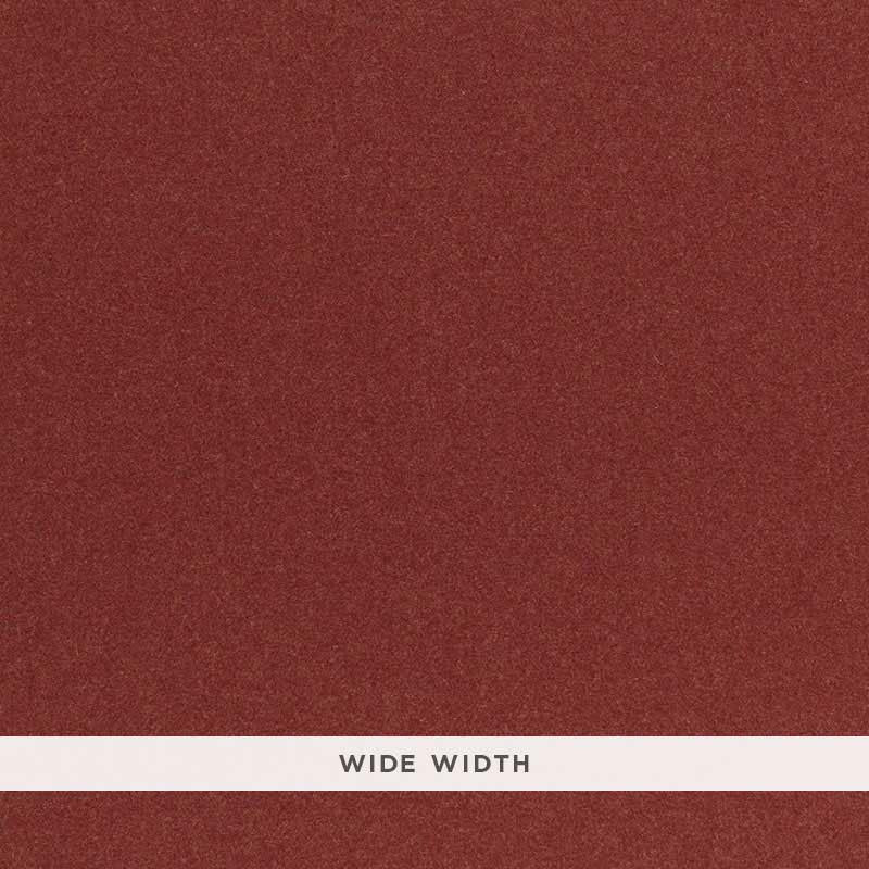 Chester Wool Sidewall Carmine 5006294 by Schumacher Designer Wallpaper Luxe Lodge - Swanky Fabrics -