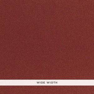 Schumacher Wallpaper Chester Wool Sidewall Carmine 5006294