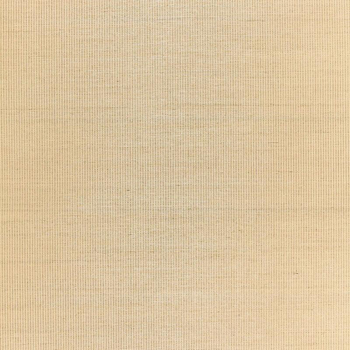 Harshaw Pinstripe Sisal Tan 5006160 by Schumacher Designer Wallpaper Quiet Beauty - Swanky Fabrics -