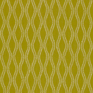 Schumacher Fabric Undulation Chartreuse 64401