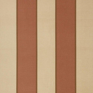 Schumacher Fabric Montebello Stripe Tuscan 64782