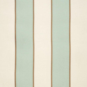Schumacher Fabric Montebello Stripe Aqua 64783