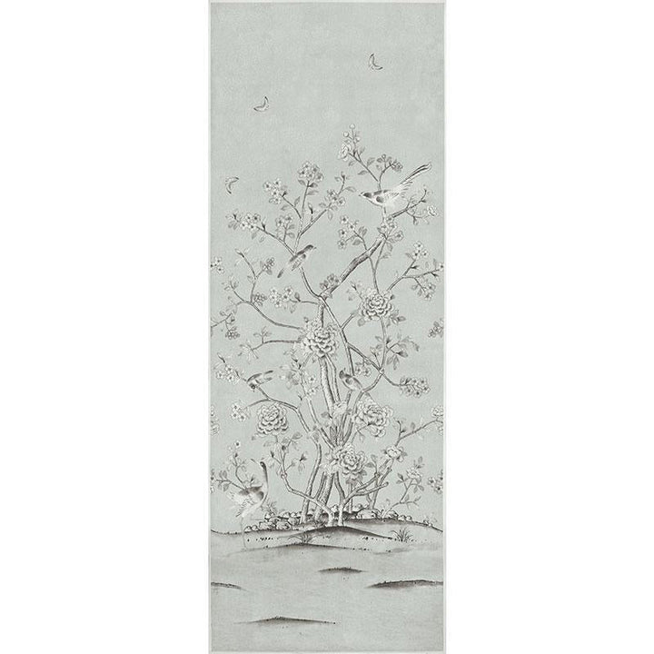 Chinois Palais Grisaille 175045 by Schumacher Designer Fabric Mary Mcdonald 54.0" - Swanky Fabrics -