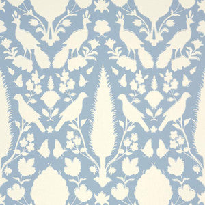 Schumacher Wallpaper Chenonceau Sky 5004127