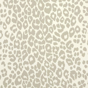 Schumacher Wallpaper Iconic Leopard Linen 5007011