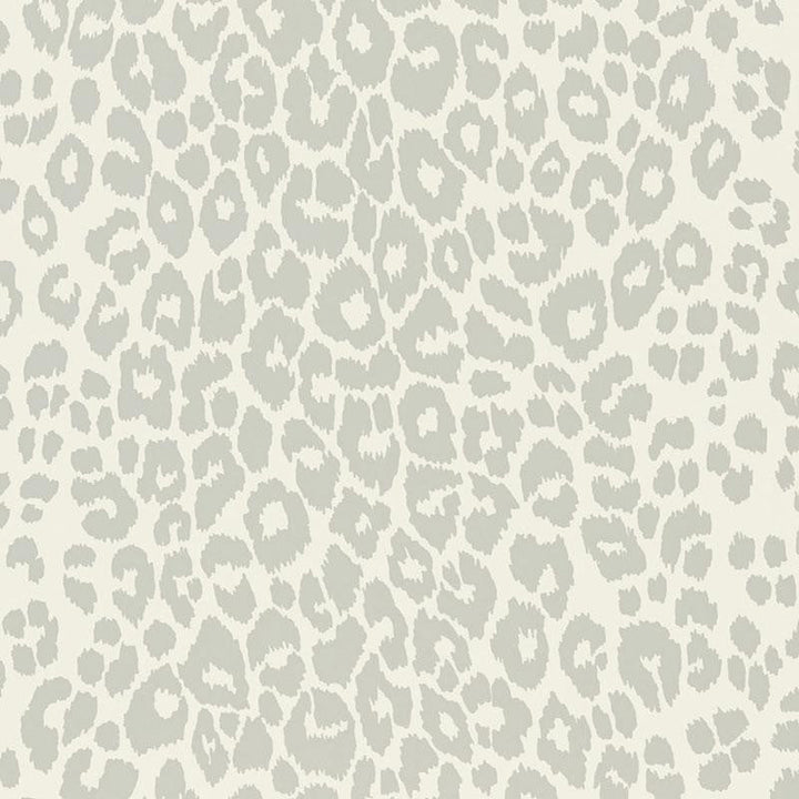 Iconic Leopard Cloud 5007013 by Schumacher Designer Wallpaper Exuberant Prints 27.0" - Swanky Fabrics -