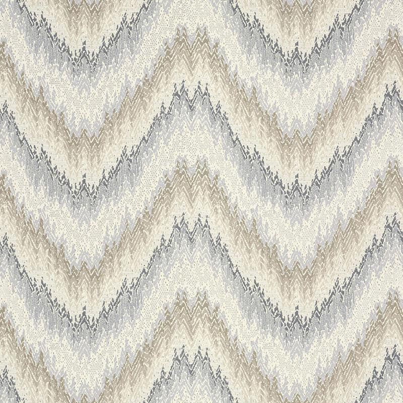 Petit Feu Greige 5007082 by Schumacher Designer Wallpaper The Smart Set 13.5" - Swanky Fabrics -