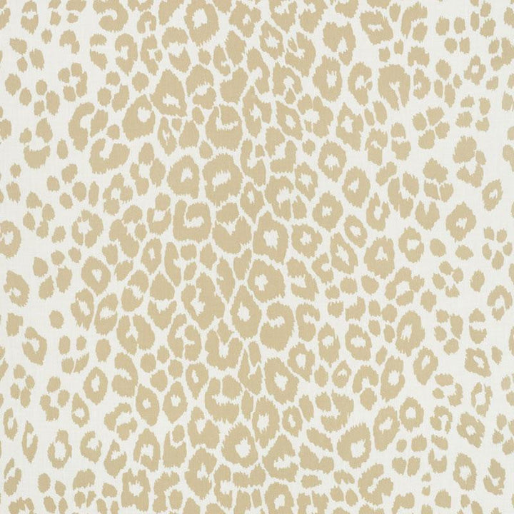 Iconic Leopard Indoor/Outdoor Linen 177321 by Schumacher Designer Fabric Indoor/Outdoor: Prints & Wovens 27.25" - Swanky Fabrics -