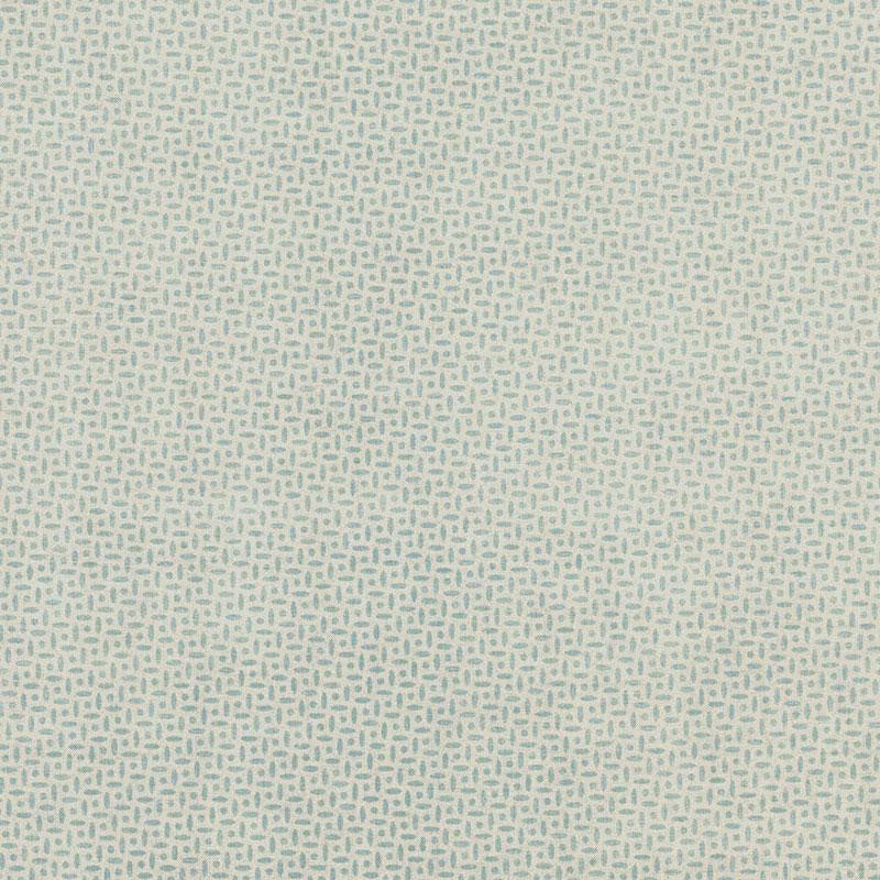 Berrydown Aqua BERR003 by Schumacher Designer Fabric Veere Grenney 2.0" - Swanky Fabrics -