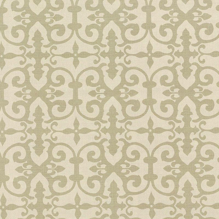 Ferne Park Sage FERN006 by Schumacher Designer Fabric Veere Grenney 8.0" - Swanky Fabrics -