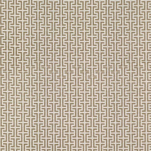 Schumacher Fabric Temple Brown TEMP002