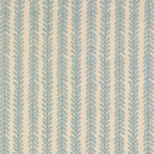 Schumacher Fabric Woodperry Blue WOOD001