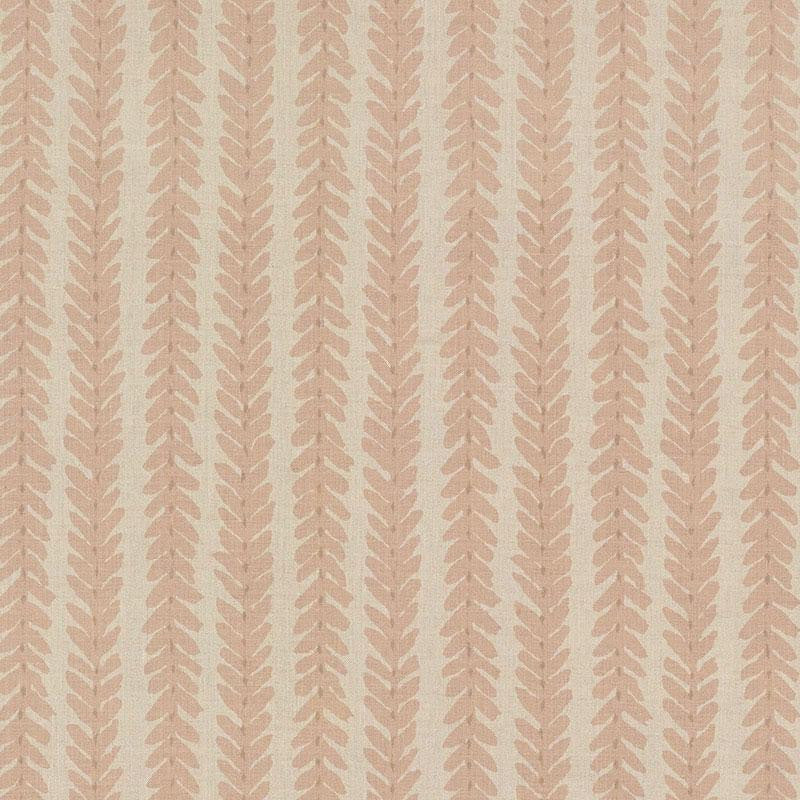 Woodperry Pink WOOD004 by Schumacher Designer Fabric Veere Grenney 4.38" - Swanky Fabrics -