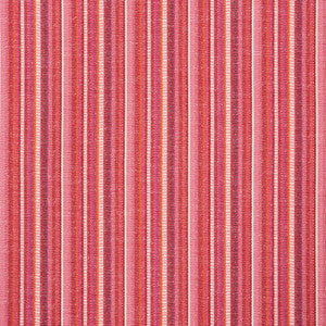 Schumacher Fabric Primavera Stripe Berry 73111