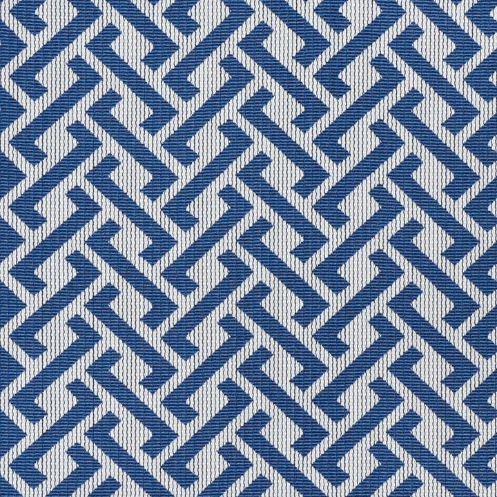 Fresh Air Indoor/Outdoor Marine 73120 by Schumacher Designer Fabric Indoor/Outdoor: Prints & Wovens 4.5" - Swanky Fabrics -