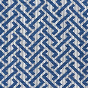 Schumacher Fabric Fresh Air Indoor/Outdoor Marine 73120