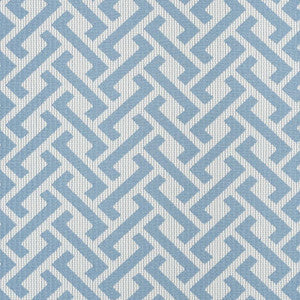 Schumacher Fabric Fresh Air Indoor/Outdoor Sky 73122