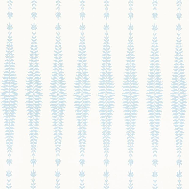 Fern Tree Sky 5005074 by Schumacher Designer Wallpaper Orient Express 3.38" - Swanky Fabrics -