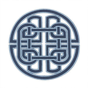 Schumacher Trim Chinoiserie Appliqu Blue 73041