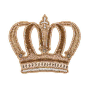 Schumacher Trim Crown Appliqu Gold 73330