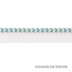 Schumacher Trim Bolander Cord Indoor/Outdoor Aqua 73471