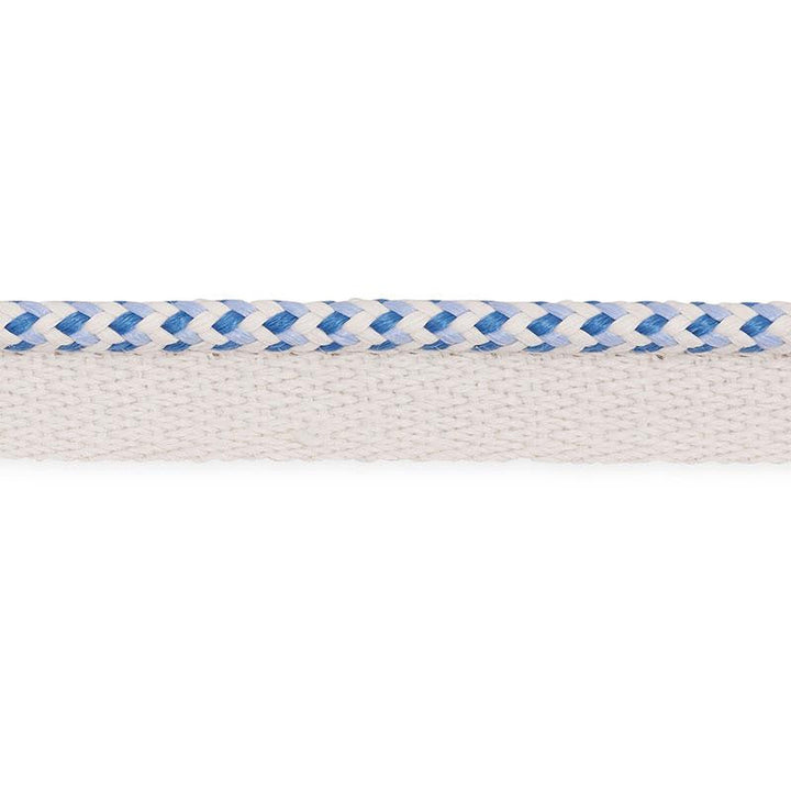 Bolander Cord Indoor/Outdoor Delft 73474 by Schumacher Designer Trim Indoor/Outdoor: Prints & Wovens - Swanky Fabrics -