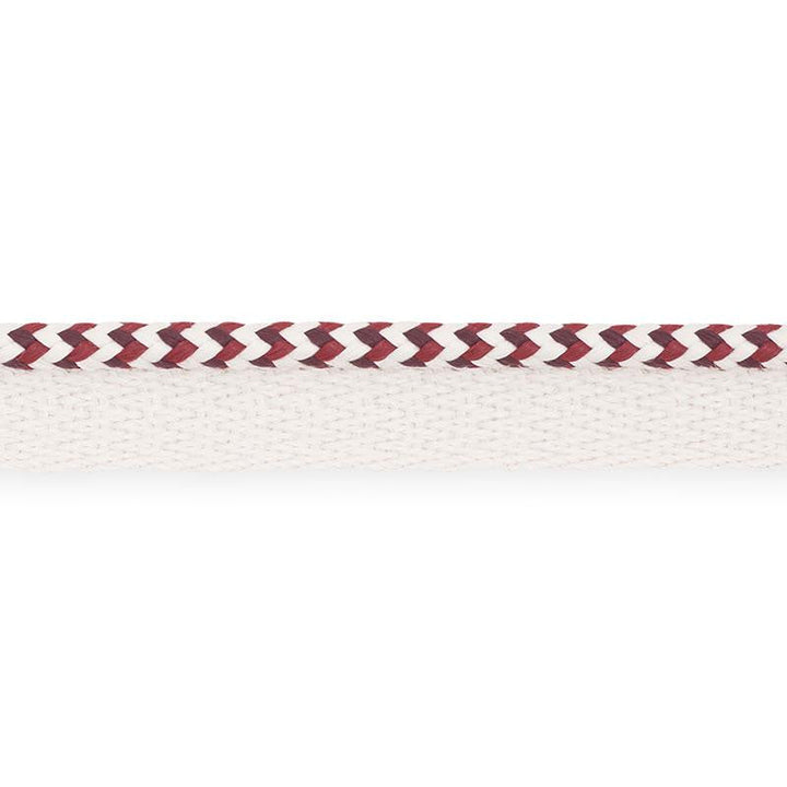 Bolander Cord Indoor/Outdoor Berry 73476 by Schumacher Designer Trim Indoor/Outdoor: Prints & Wovens - Swanky Fabrics -