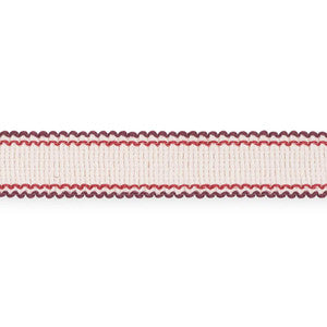 Schumacher Trim Filippa Tape Indoor/Outdoor Berry 73576