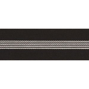 Schumacher Trim Nilsson Tape Indoor/Outdoor Black 73643