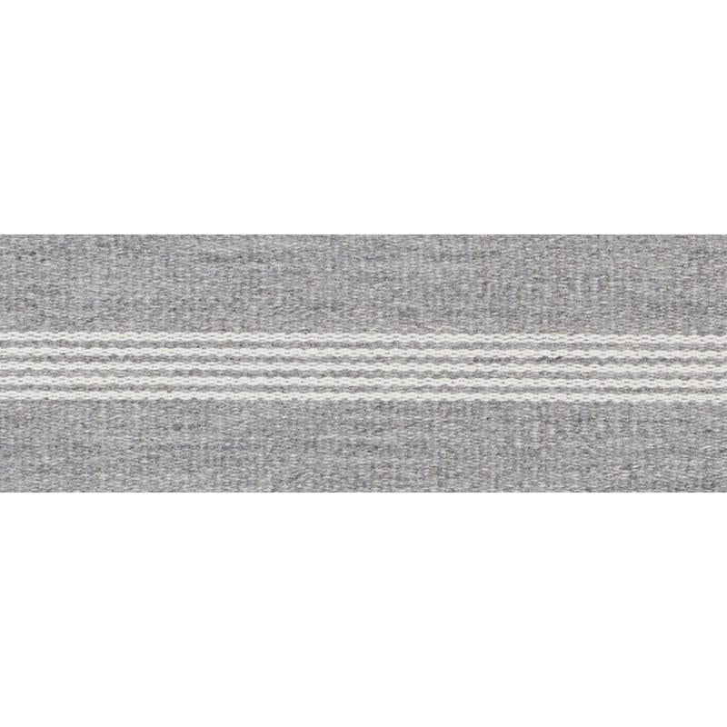 Nilsson Tape Indoor/Outdoor Grey 73640 by Schumacher Designer Trim Indoor/Outdoor Ii: Prints & Wovens - Swanky Fabrics -