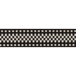 Schumacher Trim Marta Tape Indoor/Outdoor Black 73654
