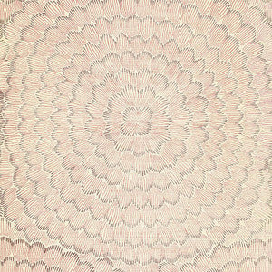 Schumacher Wallpaper Feather Bloom Sisal Venetian Pink 5006075