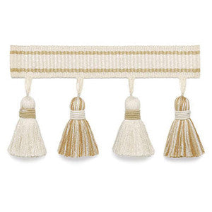 Schumacher Trim Merida Tassel Fringe Sand 63084