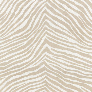 Schumacher Fabric Iconic Zebra Natural 177442