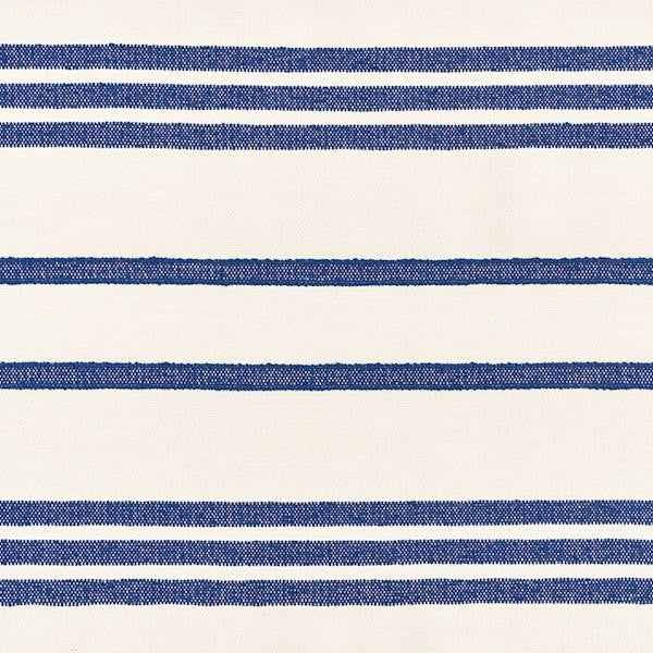 Dune Stripe Blue 73291 by Schumacher Designer Fabric Au Naturel - Swanky Fabrics -