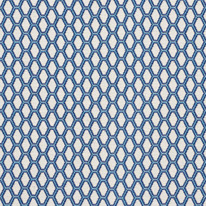Schumacher Fabric Beehive Blue 73420